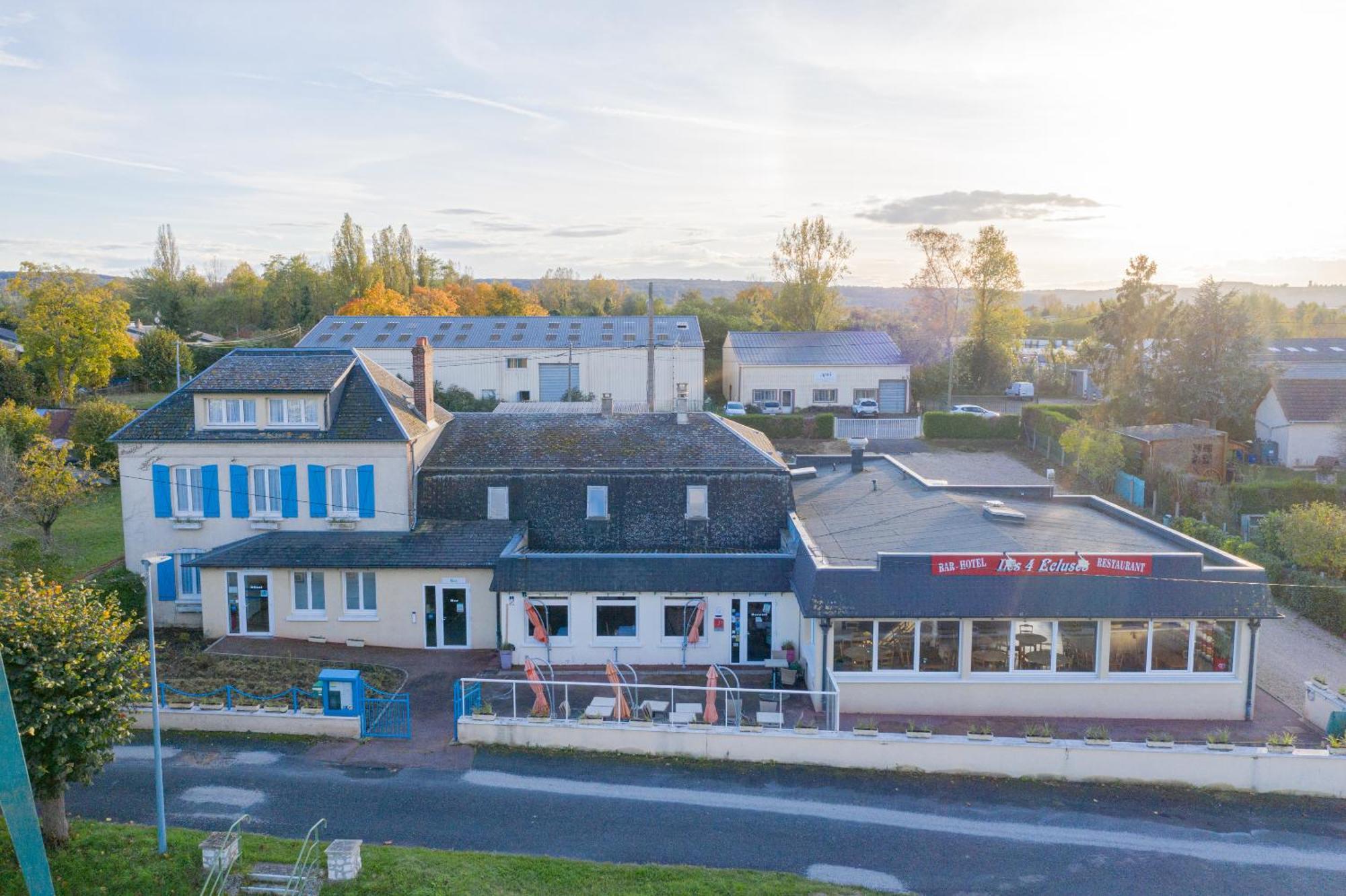 Hotel Restaurant des 4 Ecluses Gaillon Extérieur photo
